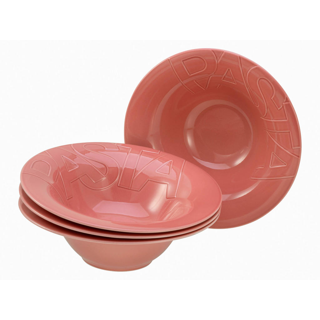 Creatable SADA TALÍŘŮ NA TĚSTOVINY, keramika, 27 cm
