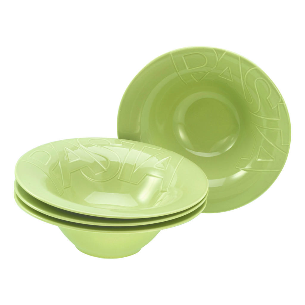 Creatable SADA TALÍŘŮ NA TĚSTOVINY, keramika, 27 cm