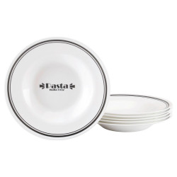 Creatable SADA TALÍŘŮ NA TĚSTOVINY, sklo, 29 cm