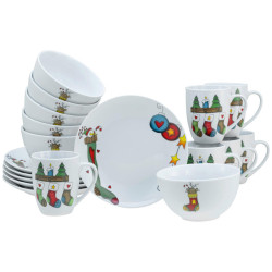 Creatable SNÍDAŇOVÁ SOUPRAVA, porcelán