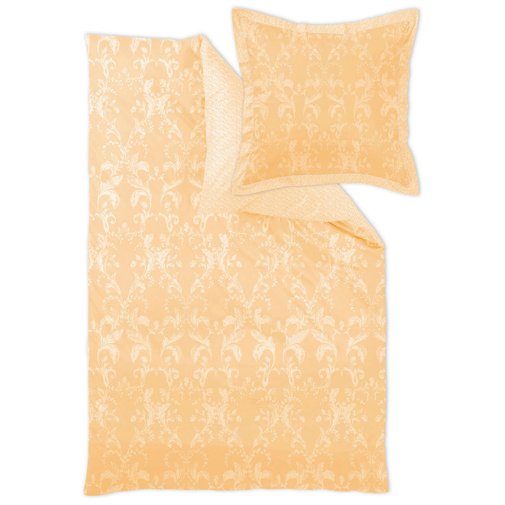 Curt Bauer POVLEČENÍ, damašek, žlutá, 140/200 cm