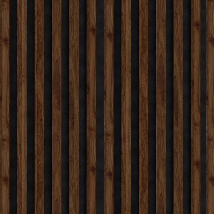 Dekorační lamela s filcem Orech Columbia 300x2650mm