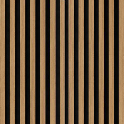 Dekorační lamela s filcem světlý dub 300x2650mm