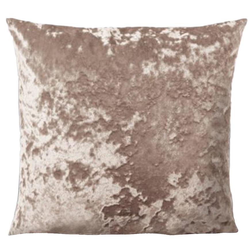 Dekorační polštář Verona, vzor cappuccino, 45x45