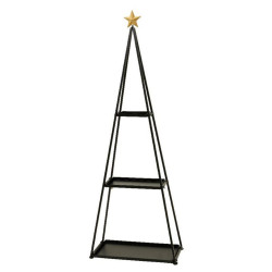 DEKORAČNÍ REGÁL, rezavá