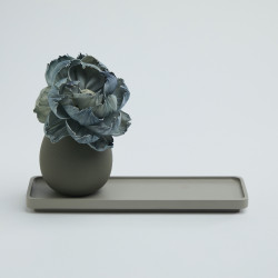 Designový difuzér LEONI s tácem, tm. zelená - ANOQ