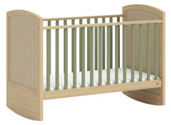 Dětská kolébka habitat - dub/zelená