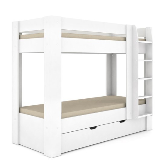 Dětská patrová postel rea pikachu pravá - bílá