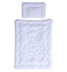 Dětská peřinka 90x120cm s polštářem 60x40cm medvídek