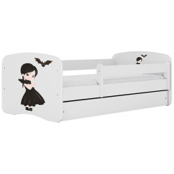 Dětská postel Babydreams+SZ+M bílá 70x140 Wednesday