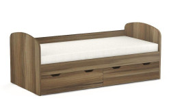 Dětská postel rea golem se 2 šuplíky - ořech