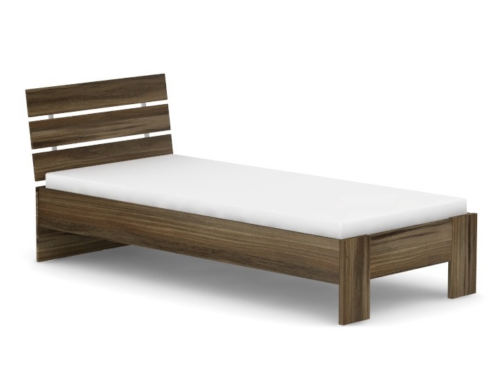 Dětská postel rea nasťa 90x200cm - ořech