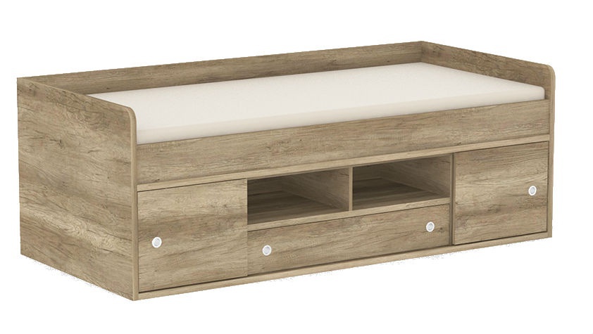 Dětská postel rea poppo 90x200cm - dub canyon - výběr čílek