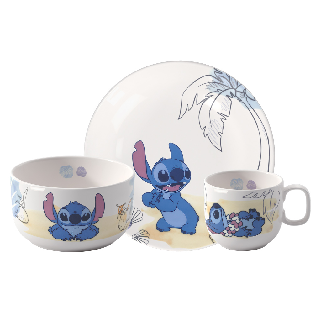 Dětská sada nádobí Disney Stitch 3 ks - Villeroy & Boch