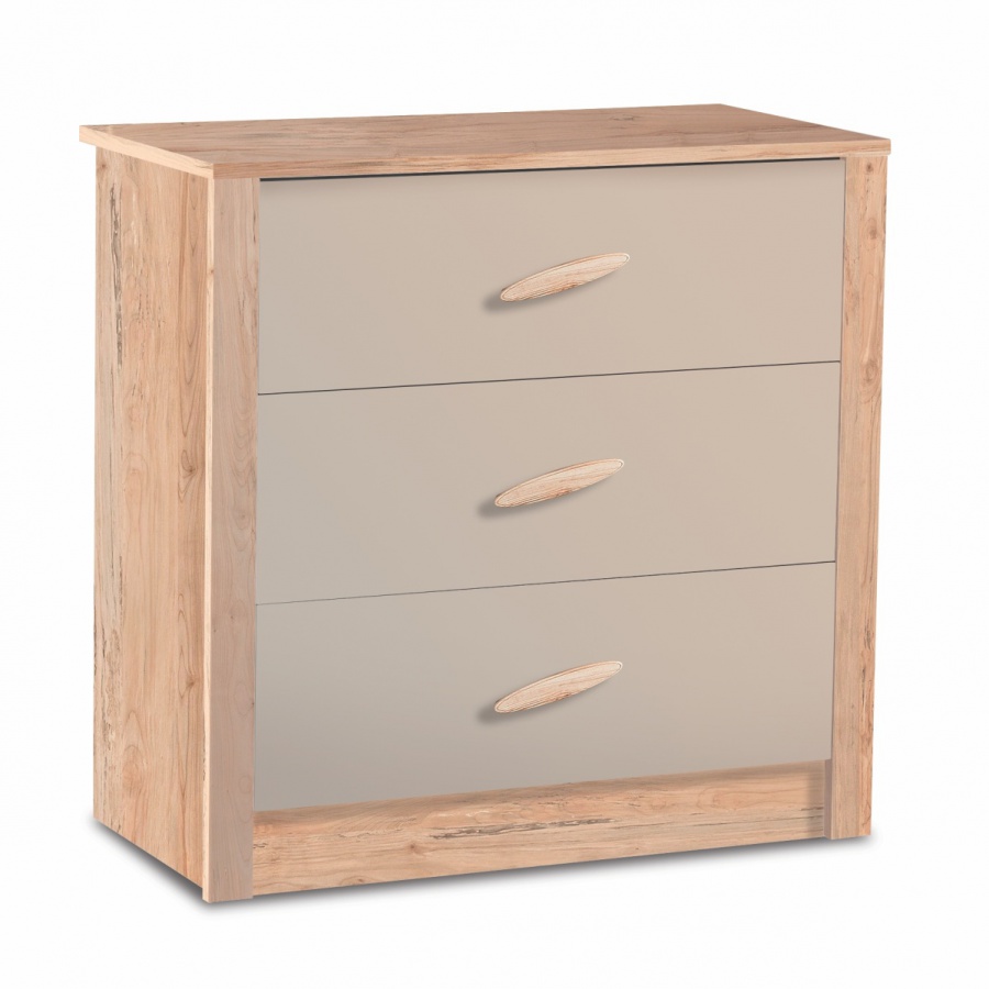 Dětská zásuvková komoda boom - dub colorado/šedá