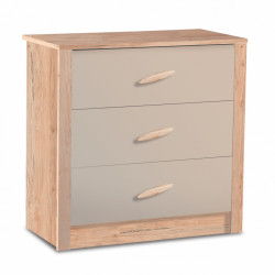 Dětská zásuvková komoda boom - dub colorado/šedá