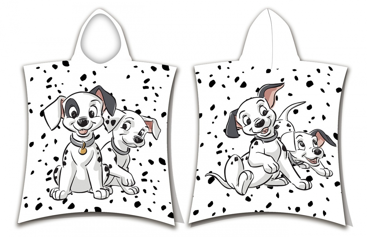Dětské pončo 101 dalmatians 03