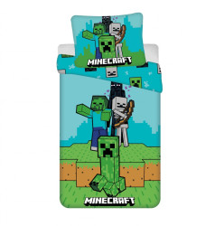 Dětské povlečení minecraft mobs here