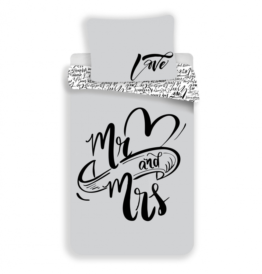 Dětské povlečení mr & mrs