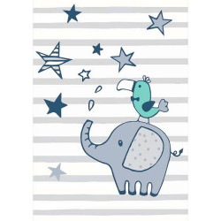 DĚTSKÝ KOBEREC, 120/170 cm, vícebarevná