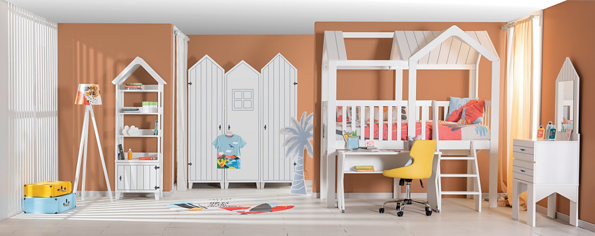 Dětský pokoj dundee - bílá