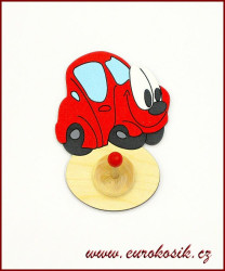 Dětský věšák auto 13x15cm