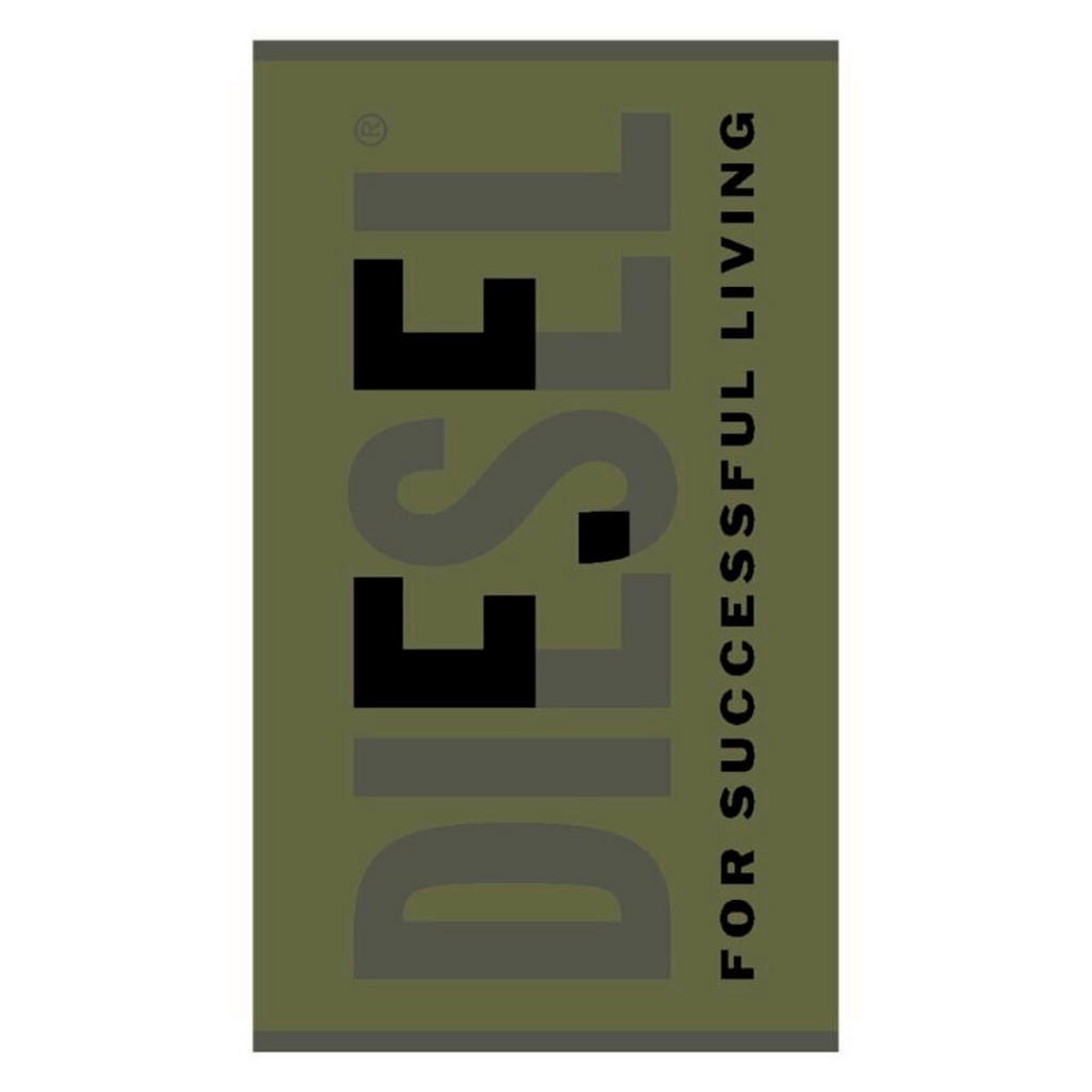 Diesel OSUŠKA NA PLÁŽ, 95/180 cm, zelená
