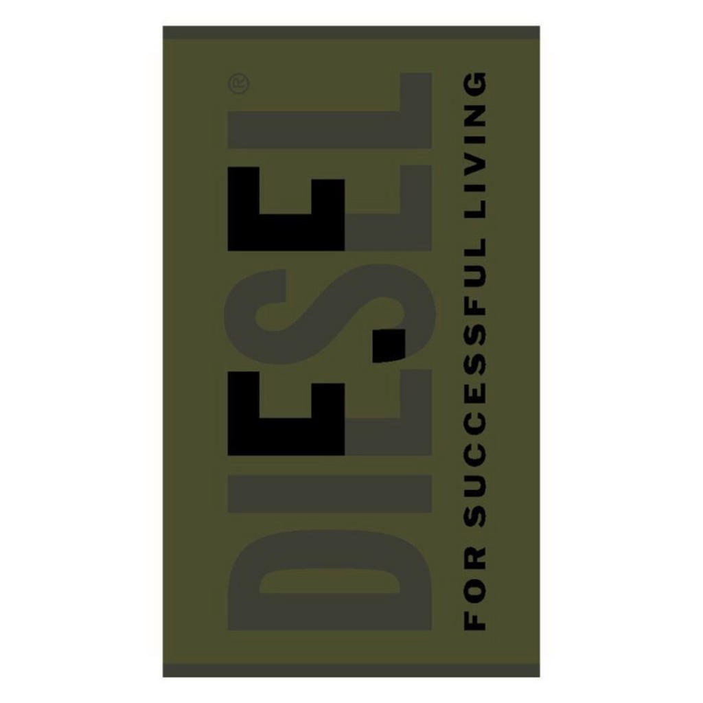 Diesel OSUŠKA NA PLÁŽ, 95/180 cm, zelená