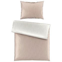 Dieter Knoll OBOUSTRANNÉ POVLEČENÍ, satén, béžová, 140/220 cm