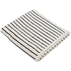 Dieter Knoll OSUŠKA DO SPRCHY, 70/140 cm, černá, ecru