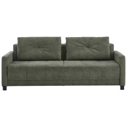 Dieter Knoll ROZKLÁDACÍ POHOVKA, textil, tmavě zelená