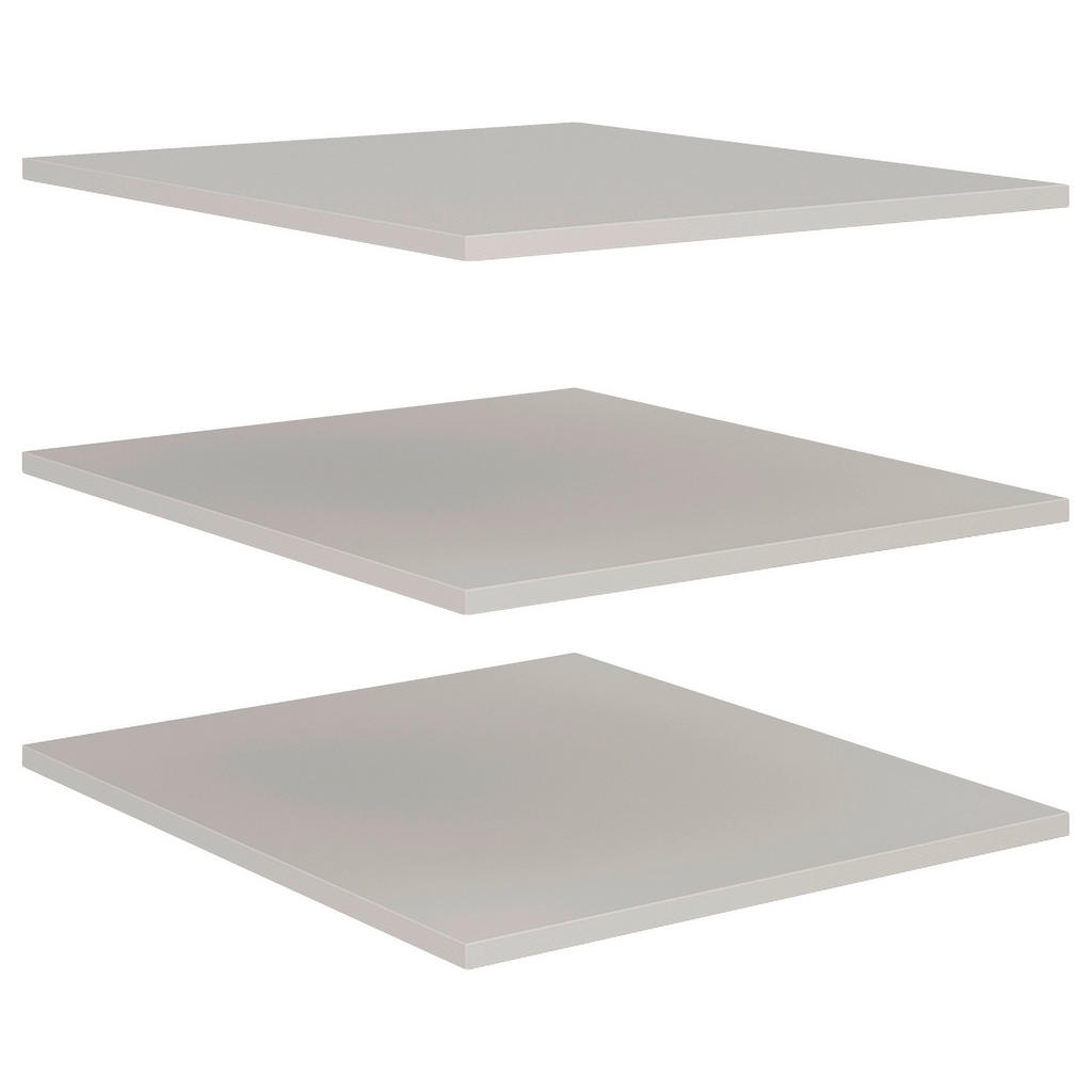 Dieter Knoll SADA VKLÁDACÍCH POLIC, 48,7/54,4/1,6 cm