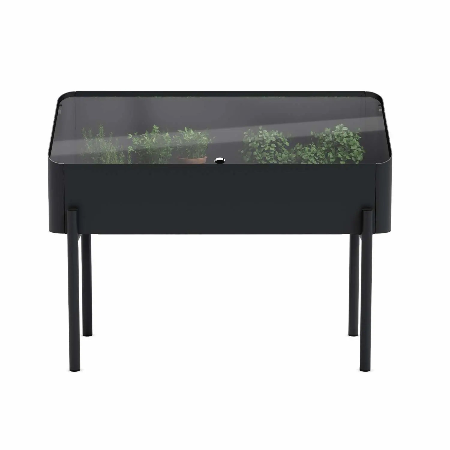 Domácí záhon Simply Grow s krycím sklem - Eva Solo