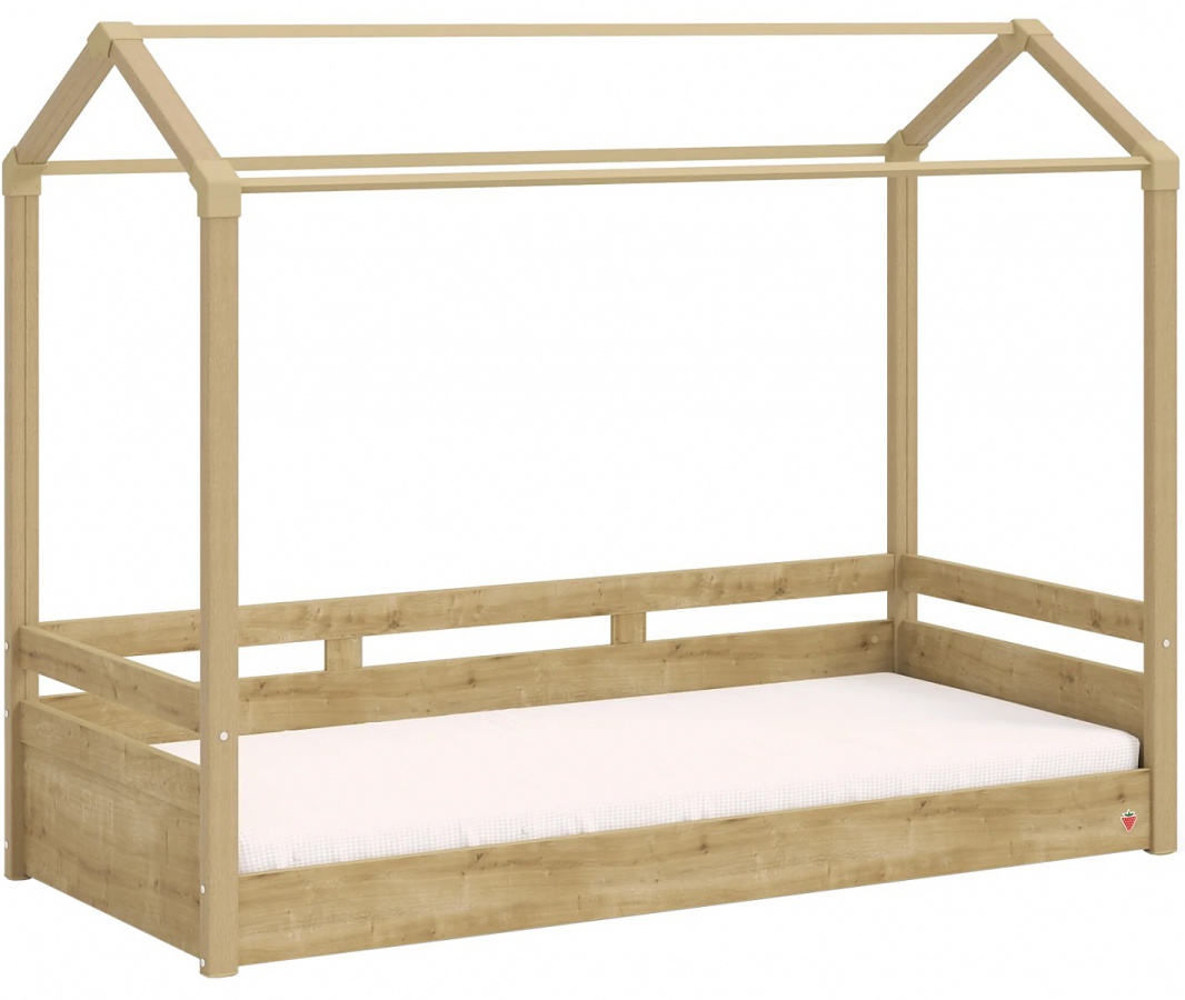 Domečková postel cody ii - dub světlý