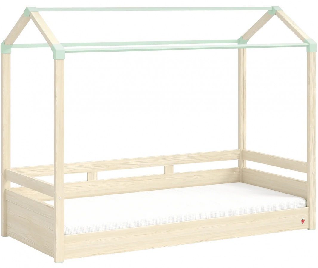 Domečková postel fairy ii - dub světlý