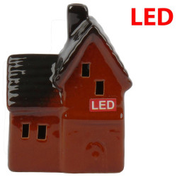 Domek s led osvětlením 12x9cm 47749
