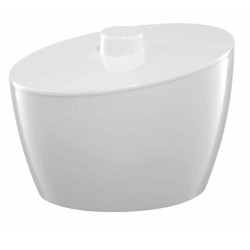 Doza na vatové tyčinky „Pop” 3273 bílý