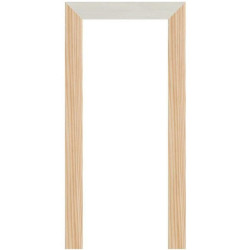 Dřevěná zárubeň sukatá - sada stojen L 2x2100 (1/2)