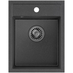 Dřez Forte 90 černá 390x500x200