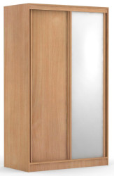 Dvoudveřová šatní skříň rea atlanta 1 - buk