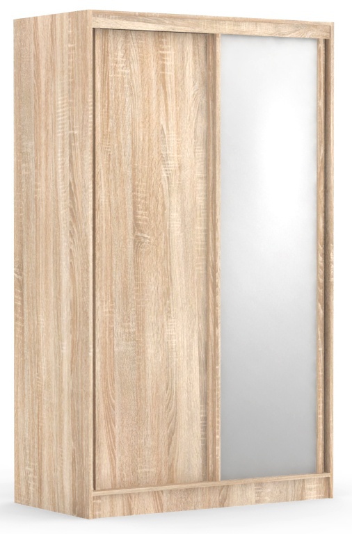 Dvoudveřová šatní skříň rea atlanta 1 - dub bardolino