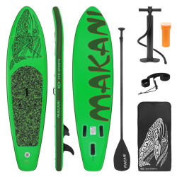 ECD-Germany STAND UP PADDLE BOARD Makani zelený