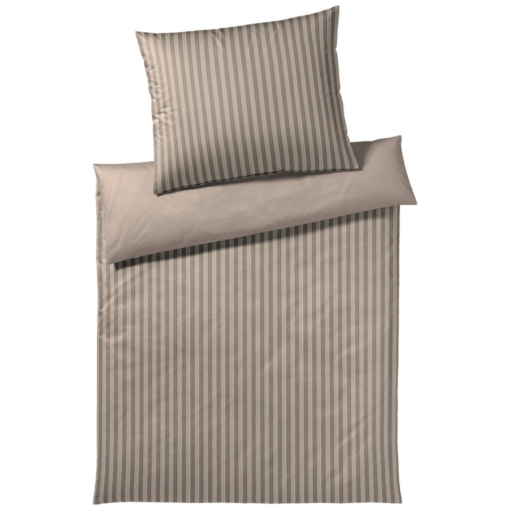 Elegante OBOUSTRANNÉ POVLEČENÍ, flanel, hnědá, 140/200 cm