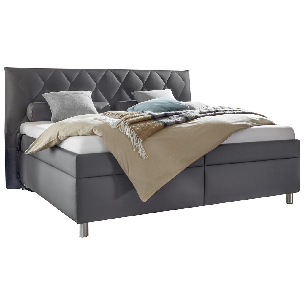 Esposa ČALOUNĚNÁ POSTEL, 180/200 cm, antracitová