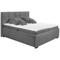 Esposa ČALOUNĚNÁ POSTEL, 180/200 cm, barvy grafitu