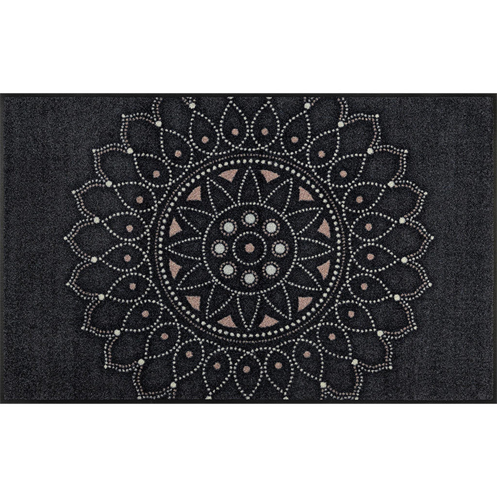 Esposa DVEŘNÍ ROHOŽKA, 75/120 cm, černá