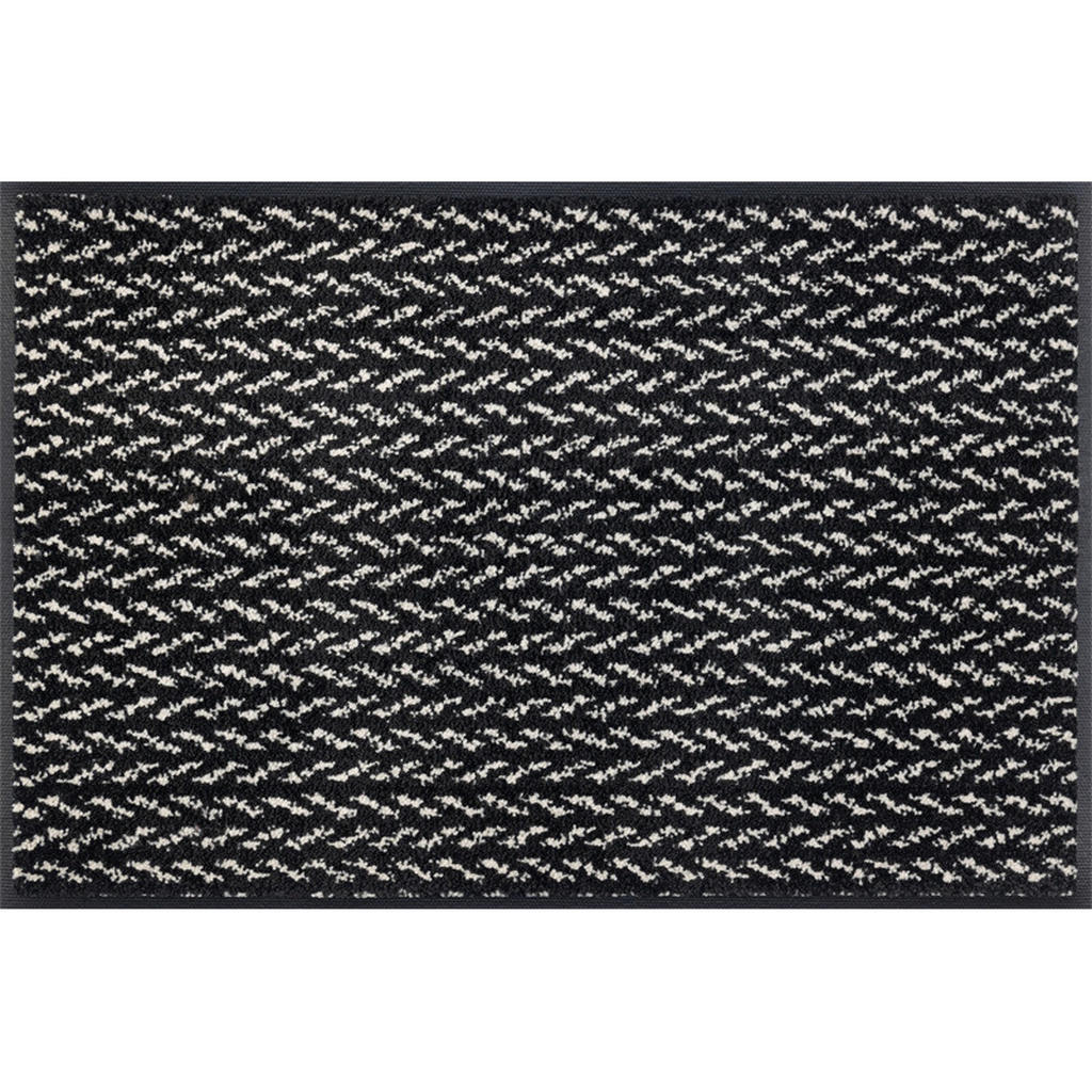 Esposa DVEŘNÍ ROHOŽKA, 50/75 cm černá