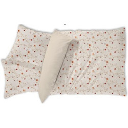 Esposa OBOUSTRANNÉ POVLEČENÍ, satén, krémová, 140/220 cm