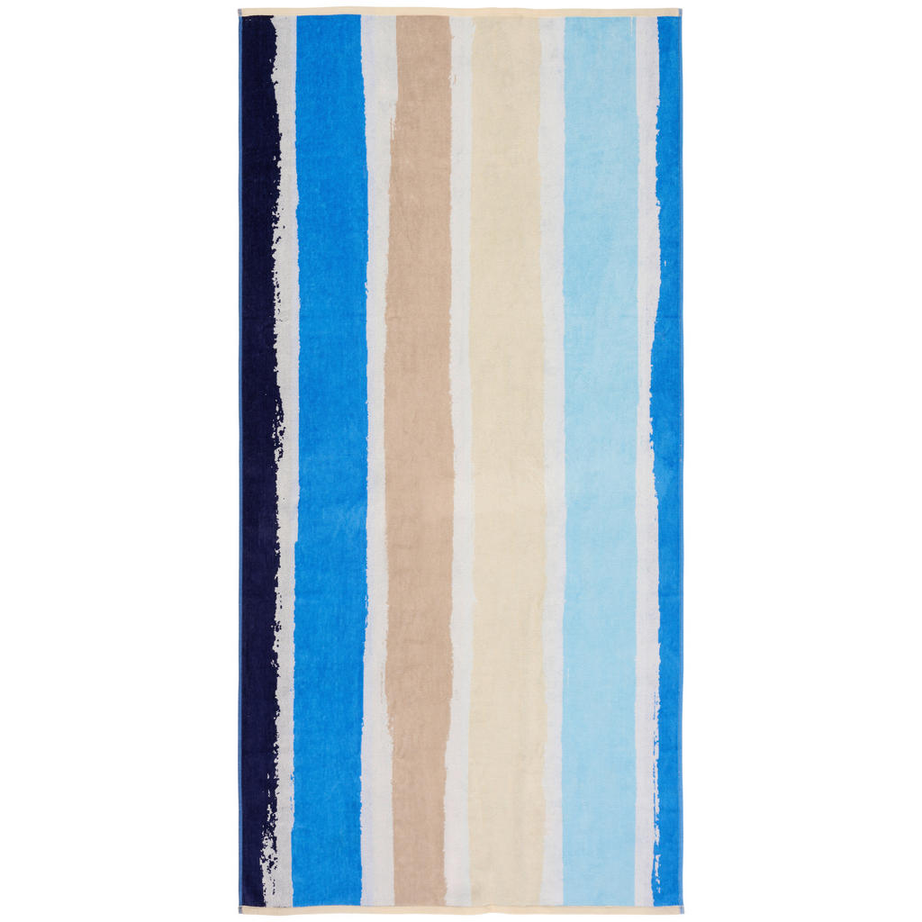 Esposa OSUŠKA NA PLÁŽ, 90/180 cm, modrá, béžová