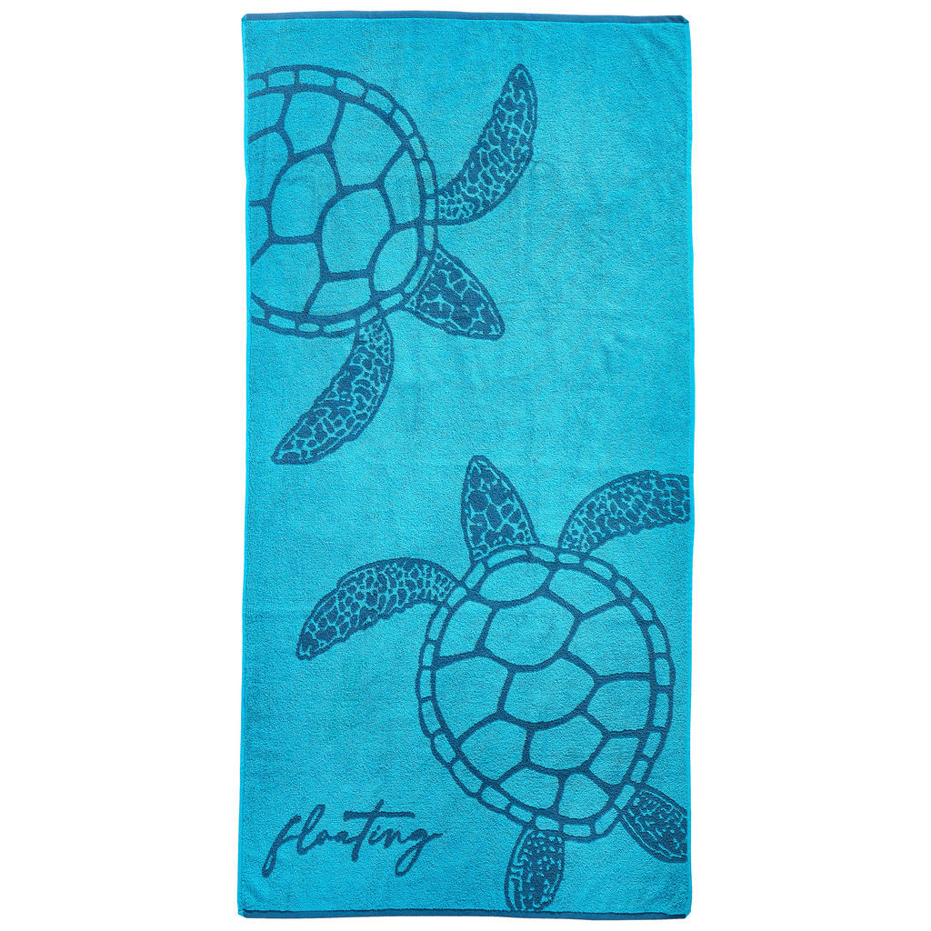 Esposa OSUŠKA NA PLÁŽ, 90/180 cm, modrá